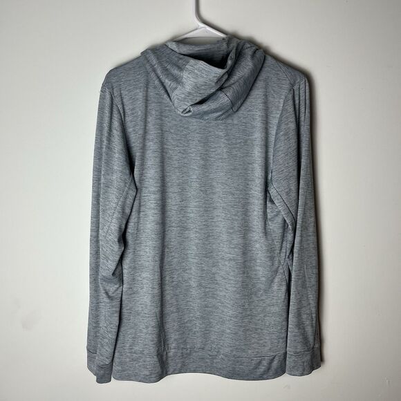 Nike Elite Dri-Fit Basketball Hoodie Wolf Grey Men's Small 165 - Picture 3 of 5